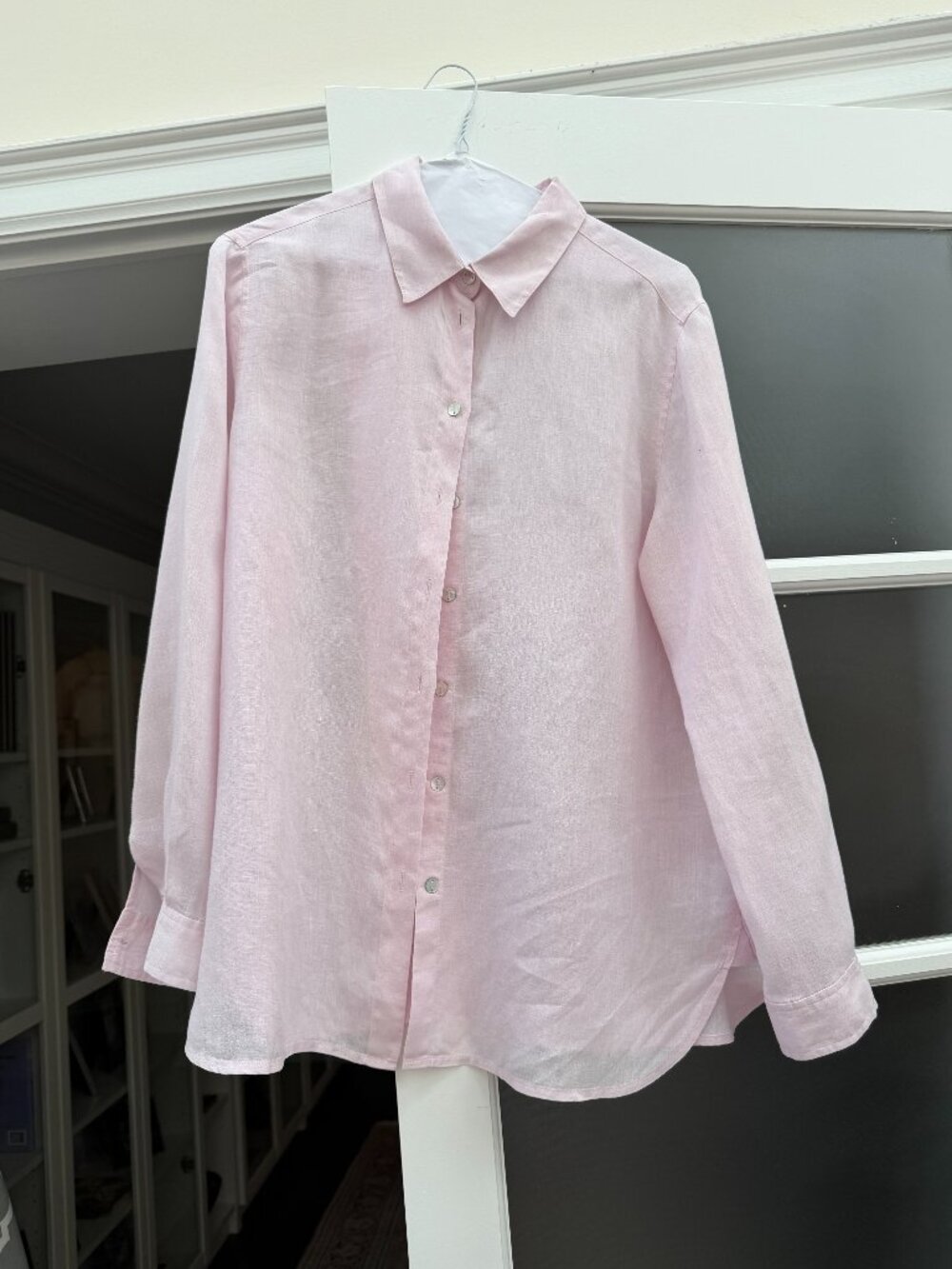 Women's 100% Linen Button down